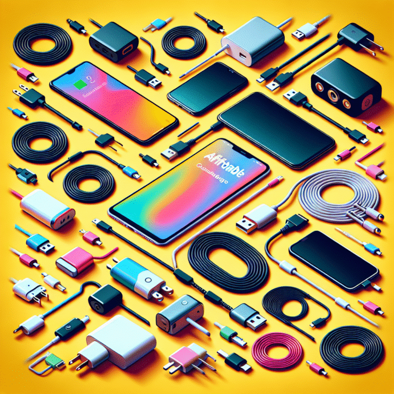 affordable phone chargers and cables