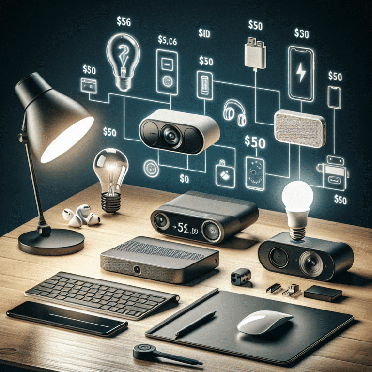 smart office tech under 50 dollars