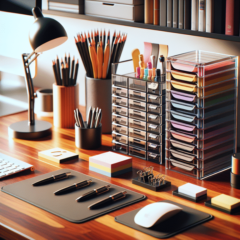 desk organizers and accessories under $50